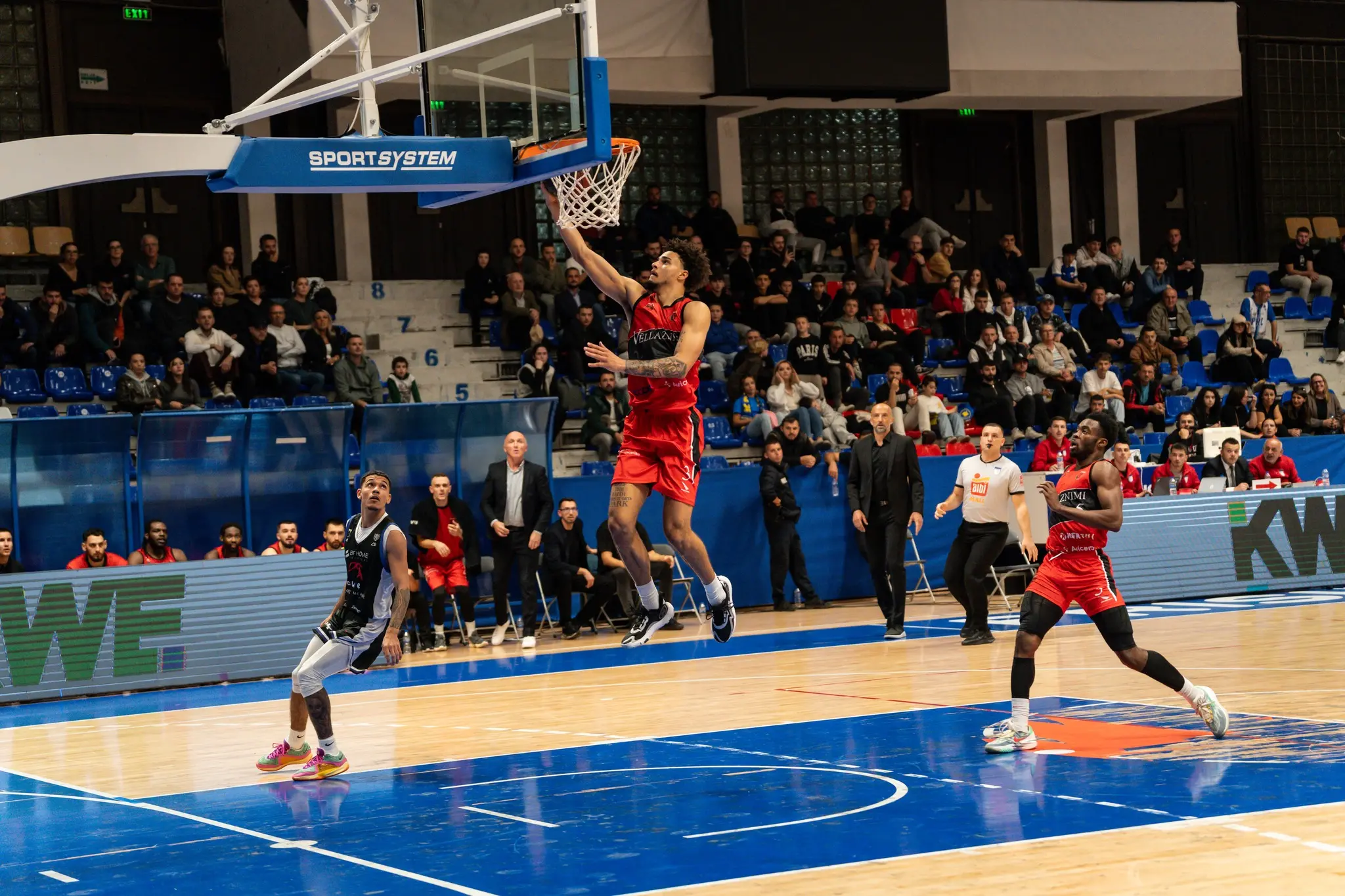 Pamje nga ndeshja Sigal Prishtina - Vëllaznimi